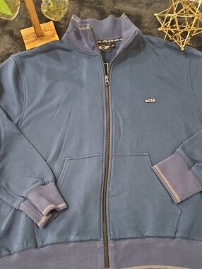 Men's Blue Full-Zip Jacket by MINI Brand